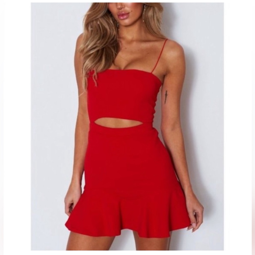 White Fox Mini Dress